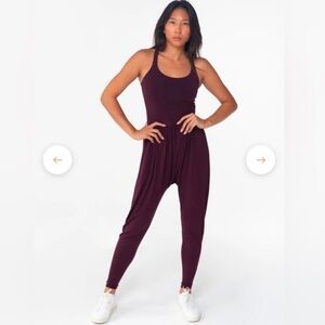 Imbodhi | EUC Bodhi Jumper Plant-Based Fabric Minimalist Burgundy Jumpsuit L